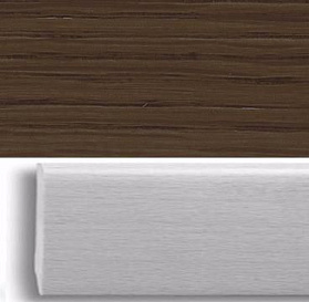 Плинтус шпонированный Pedross Дуб Авалон 80х18, 1 м.п.